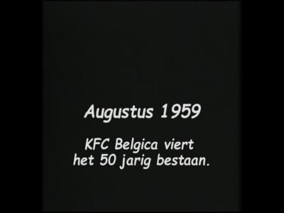 Edegem: KFC Belgica viert 50-jarig bestaan in 1959 (deel 1)