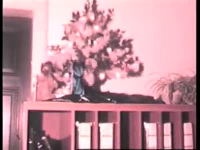 Lint: Kerstsfeer op het Gemeentehuis 1977