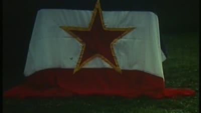 Hove: Onthulling Joegoslavisch monument