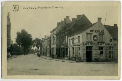 Mortsel: Oude-God Mechelsche Steenweg - Postkaart - Ideal Photo C