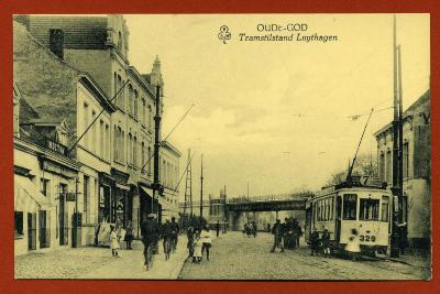 Mortsel: Oude-God Tramstilstand Luythagen - Postkaart VSW- (s