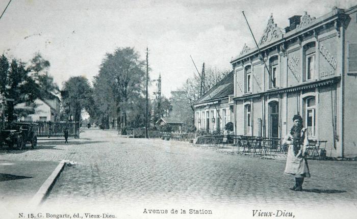 Mortsel: Vieux-Dieu, Avenue de la Station - G. Bongartz, éd., Vie