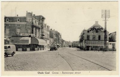 Mortsel: Luithagen - Café Den Hertog - ca. 1945