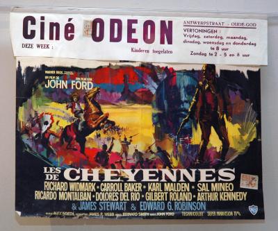 Mortsel: Ciné Odeon 1965 - Filmaffiche De Cheyennes