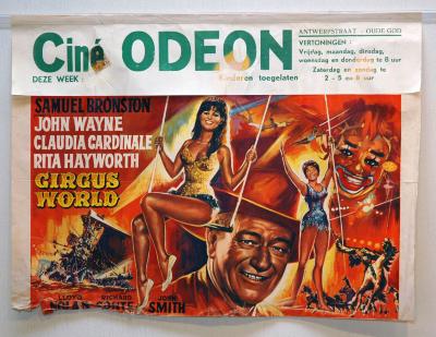 Mortsel: Ciné Odeon 1965 - Filmaffiche Circus World