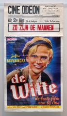 Mortsel: Ciné Odeon 1965 - Filmaffiche De Witte & Zo zijn de Mannen