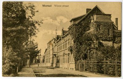 Mortsel: Postkaart - Mortsel Dorp - Wouwstraat