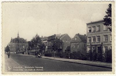 Mortsel: Mechelsesteenweg rond 1935