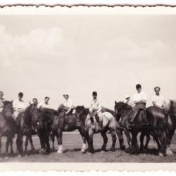 Boerenjongens te paard